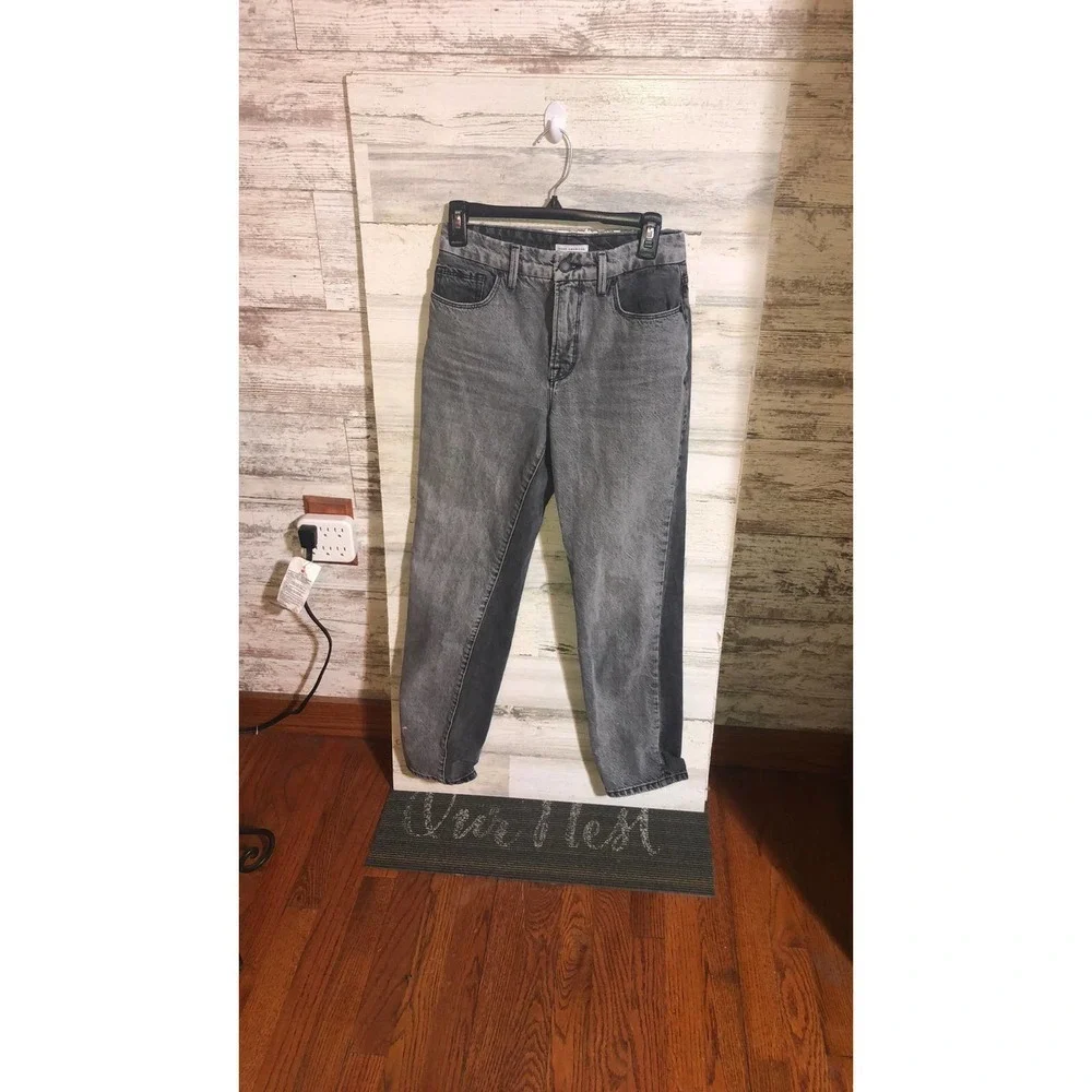 Good American Vintage Two Tone Jean black and gray classic jeans 0/25​​ - Picture 4 of 13